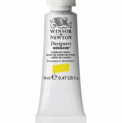 Farba gwasz Designers Gouache - Winsor & Newton - Cadmium Lemon, 14 ml