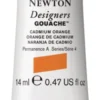 Farba gwasz Designers Gouache - Winsor & Newton - Cadmium Orange, 14 ml