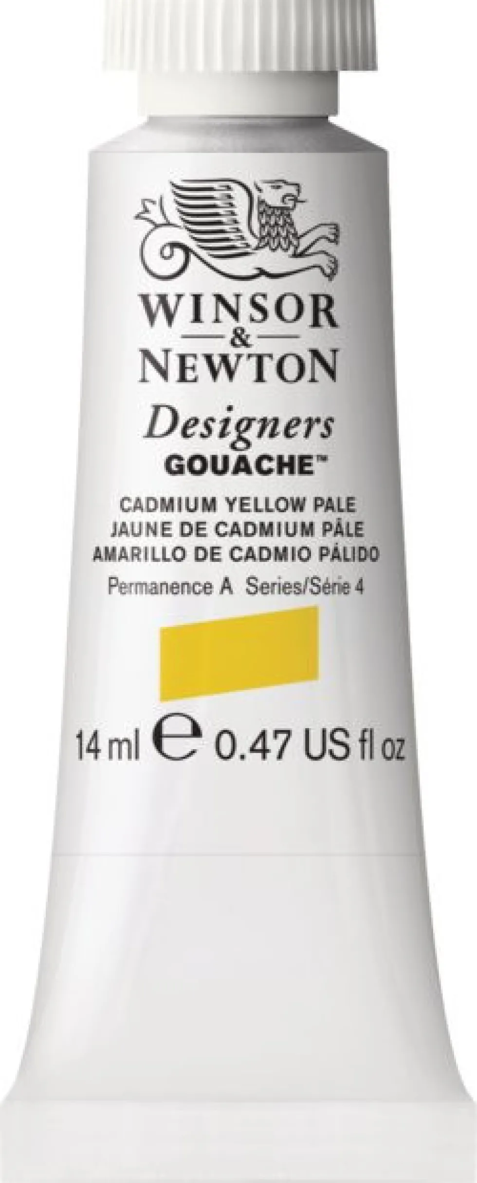 Farba gwasz Designers Gouache - Winsor & Newton - Cadmium Yellow Pale, 14 ml