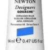 Farba gwasz Designers Gouache - Winsor & Newton - Cerulean Blue, 14 ml