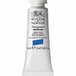 Farba gwasz Designers Gouache - Winsor & Newton - Cobalt Light Blue, 14 ml
