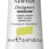 Farba gwasz Designers Gouache - Winsor & Newton - Linden Green, 14 ml