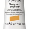 Farba gwasz Designers Gouache - Winsor & Newton - Naples Yellow Deep, 14 ml