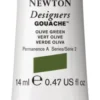 Farba gwasz Designers Gouache - Winsor & Newton - Olive Green, 14 ml