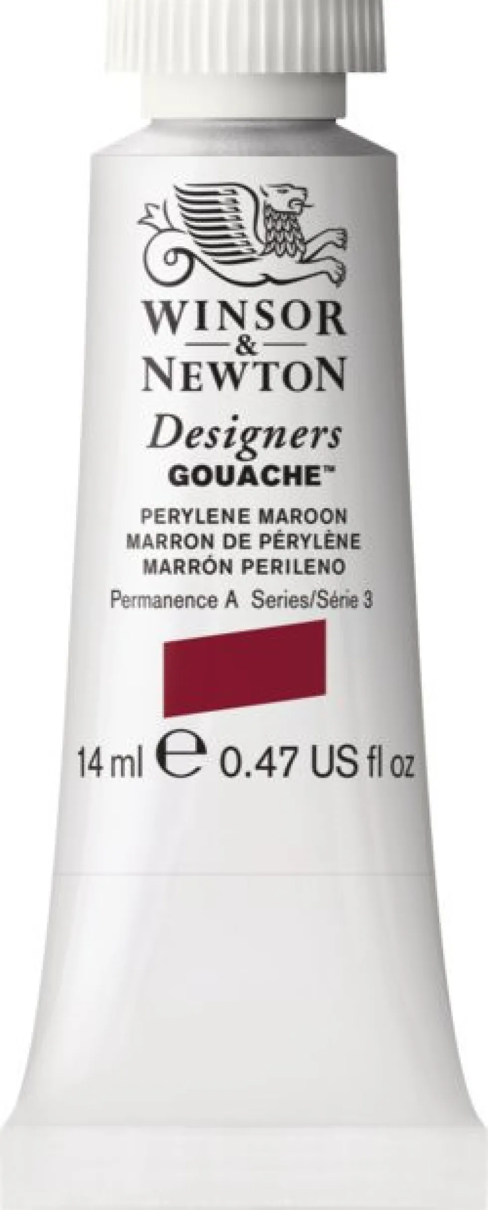 Farba gwasz Designers Gouache - Winsor & Newton - Perylene Maroon, 14 ml