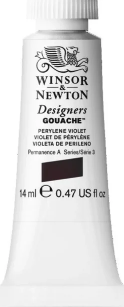 Farba gwasz Designers Gouache - Winsor & Newton - Perylene Violet, 14 ml