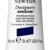 Farba gwasz Designers Gouache - Winsor & Newton - Prussian Blue, 14 ml