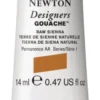 Farba gwasz Designers Gouache - Winsor & Newton - Raw Sienna, 14 ml