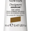Farba gwasz Designers Gouache - Winsor & Newton - Raw Umber, 14 ml