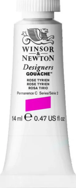 Farba gwasz Designers Gouache - Winsor & Newton - Rose Tyrien, 14 ml