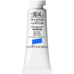 Farba gwasz Designers Gouache - Winsor & Newton - Sky Blue, 14 ml