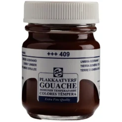 Farba gwasz Gouache Extra Fine - Talens - Burnt Umber, 50 ml