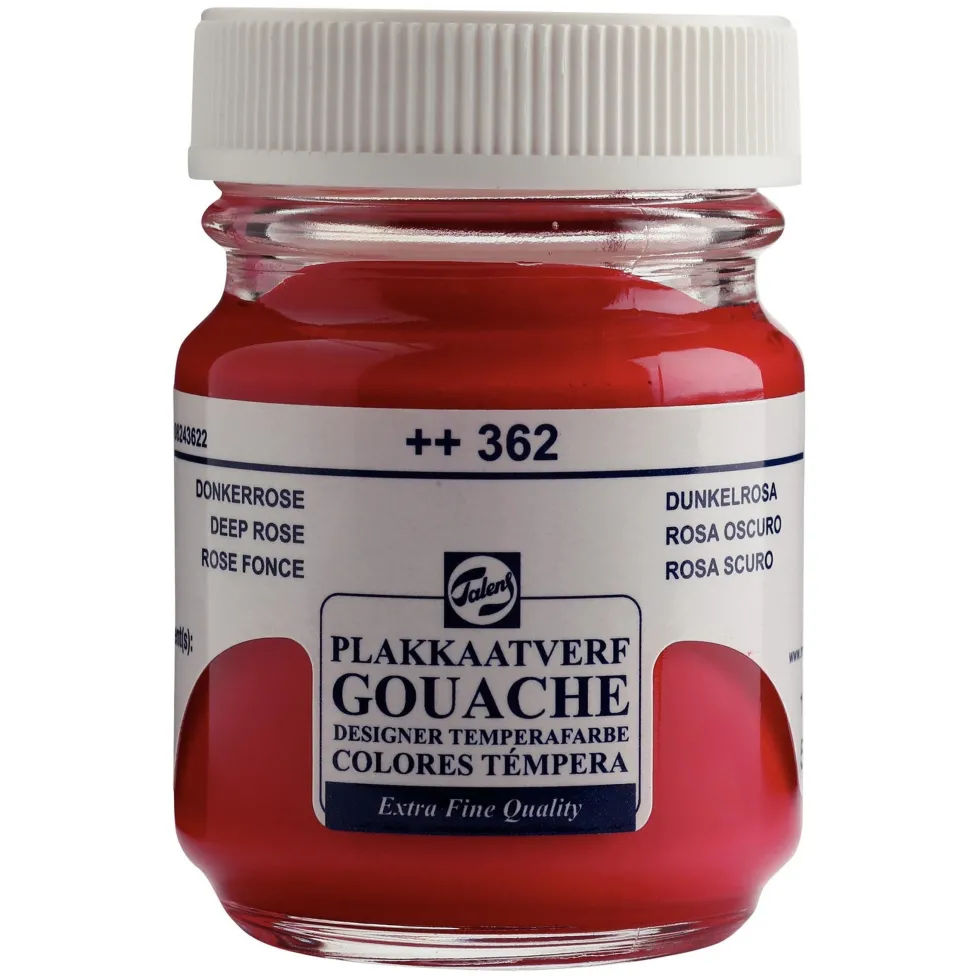 Farba gwasz Gouache Extra Fine - Talens - Deep Rose, 50 ml
