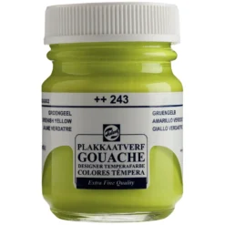 Farba gwasz Gouache Extra Fine - Talens - Greenish Yellow, 50 ml