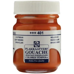 Farba gwasz Gouache Extra Fine - Talens - Light Brown, 50 ml