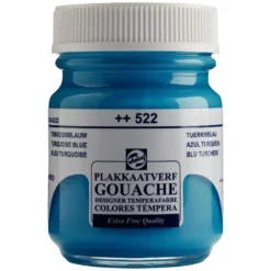 Farba gwasz Gouache Extra Fine - Talens - Turquoise Blue, 50 ml