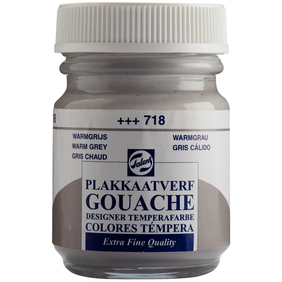 Farba gwasz Gouache Extra Fine - Talens - Warm Grey, 50 ml