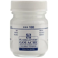 Farba gwasz Gouache Extra Fine - Talens - White, 50 ml