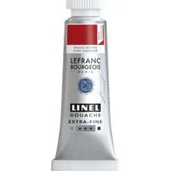 Farba gwasz Linel - Lefranc & Bourgeois - Cadmium Free Red Medium 14 ml