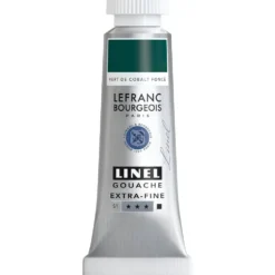 Farba gwasz Linel - Lefranc & Bourgeois - Cobalt Green Deep 14 ml