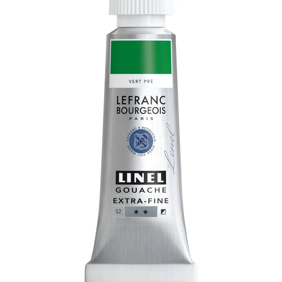 Farba gwasz Linel - Lefranc & Bourgeois - Field Green 14 ml