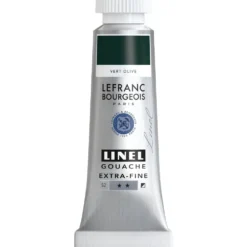 Farba gwasz Linel - Lefranc & Bourgeois - Olive Green 14 ml