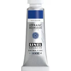Farba gwasz Linel - Lefranc & Bourgeois - Phthalo Blue 14 ml