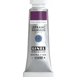 Farba gwasz Linel - Lefranc & Bourgeois - Quinacridone Violet 14 ml