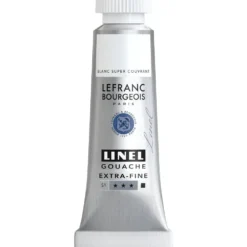 Farba gwasz Linel - Lefranc & Bourgeois - Super Hiding White 14 ml