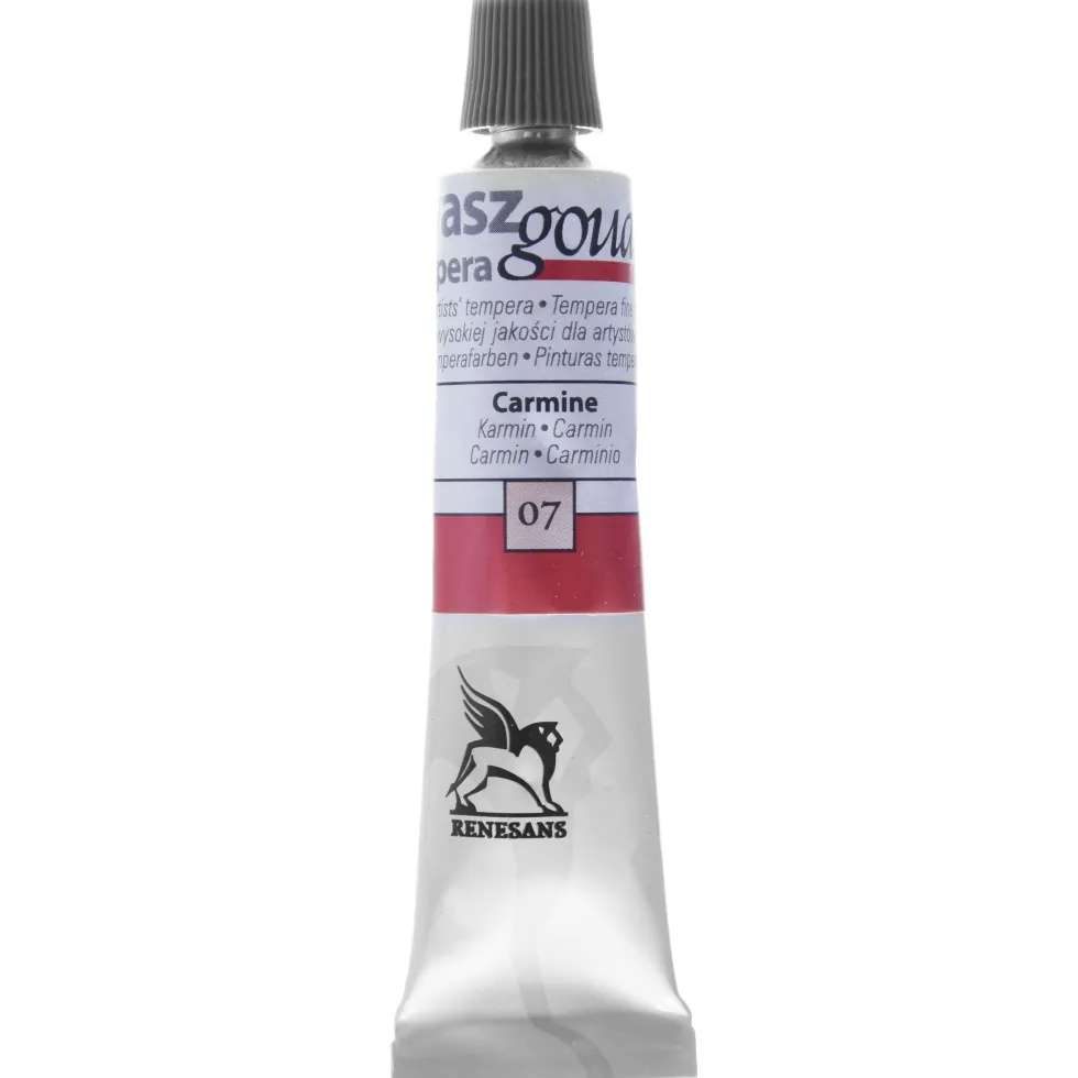 Farba gwasz - Renesans - 07, carmin, 20 ml