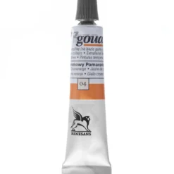 Farba gwasz - Renesans - 04, chrome orange, 20 ml