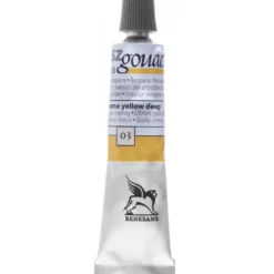Farba gwasz - Renesans - 03, chrome yellow deep, 20 ml