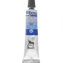 Farba gwasz - Renesans - 10, cyan, 20 ml