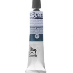 Farba gwasz - Renesans - 17, emerald green (hue), 20 ml