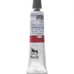 Farba gwasz - Renesans - 21, English red, 20 ml
