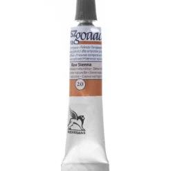 Farba gwasz - Renesans - 20, raw sienna, 20 ml