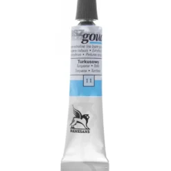 Farba gwasz - Renesans - 11, turquoise, 20 ml