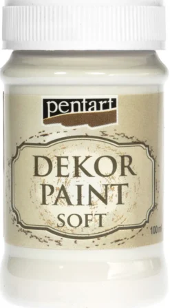 Farba kredowa - Pentart - biała, 100 ml