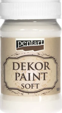 Farba kredowa - Pentart - biały krem, 100 ml