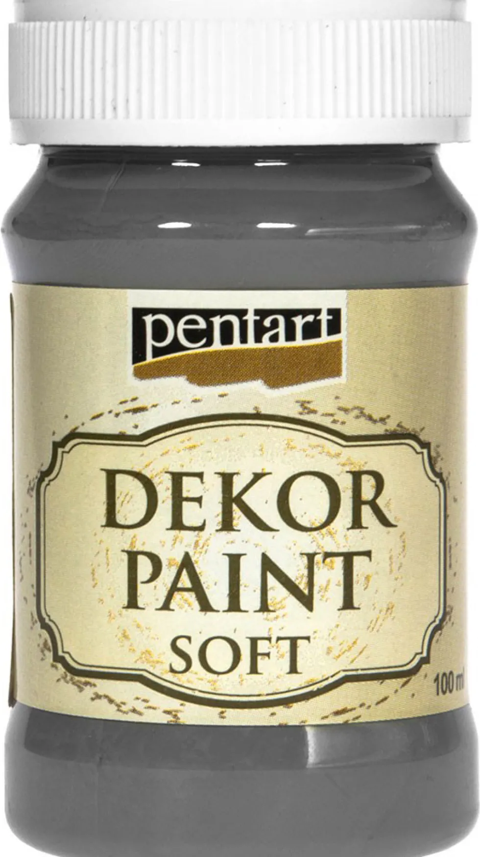 Farba kredowa - Pentart - grafitowy, 100 ml