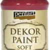 Farba kredowa - Pentart - kardynalska czerwień, 100 ml
