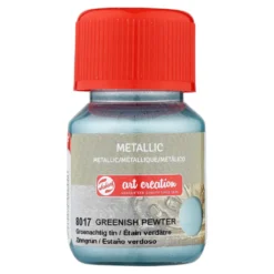 Farba metaliczna - Talens Art Creation - Greenish Pewter, 30 ml