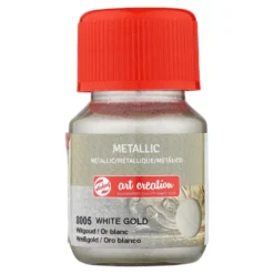 Farba metaliczna - Talens Art Creation - White Gold, 30 ml