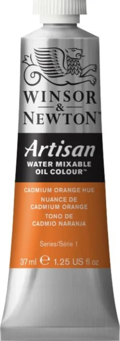 Farba olejna Artisan Water - Winsor & Newton - Cadmium Orange, 37 ml