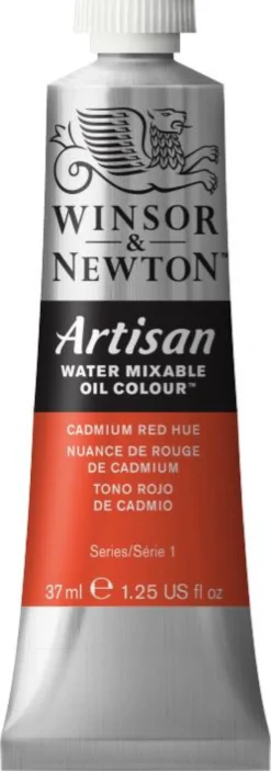Farba olejna Artisan Water - Winsor & Newton - Cadmium Red Hue, 37 ml