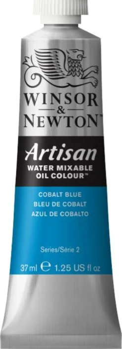 Farba olejna Artisan Water - Winsor & Newton - Cobalt Light Blue, 37 ml