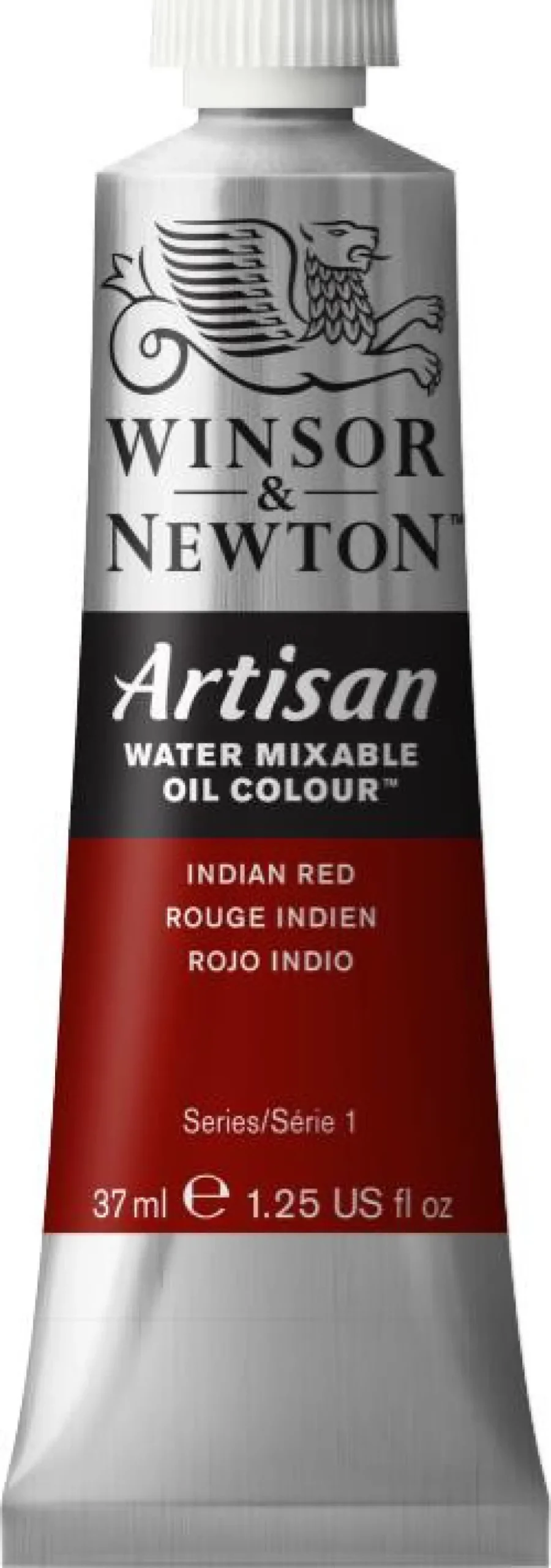 Farba olejna Artisan Water - Winsor & Newton - Indian Red, 37 ml