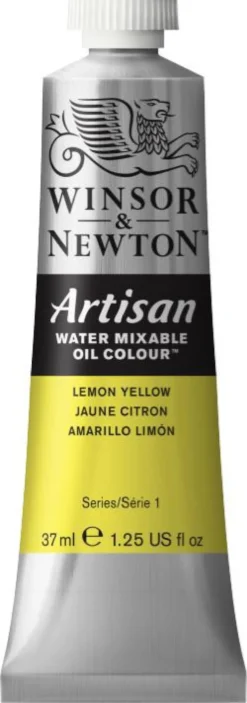 Farba olejna Artisan Water - Winsor & Newton - Lemon Yellow, 37 ml