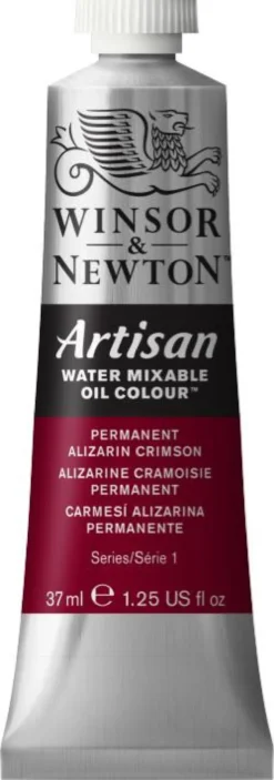 Farba olejna Artisan Water - Winsor & Newton - Permanent Alizarin Crimson, 37 ml
