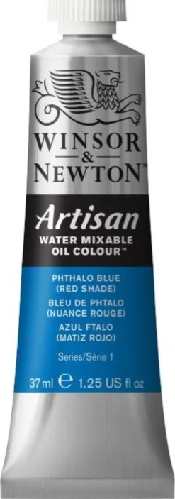 Farba olejna Artisan Water - Winsor & Newton - Phthalo Blue, 37 ml